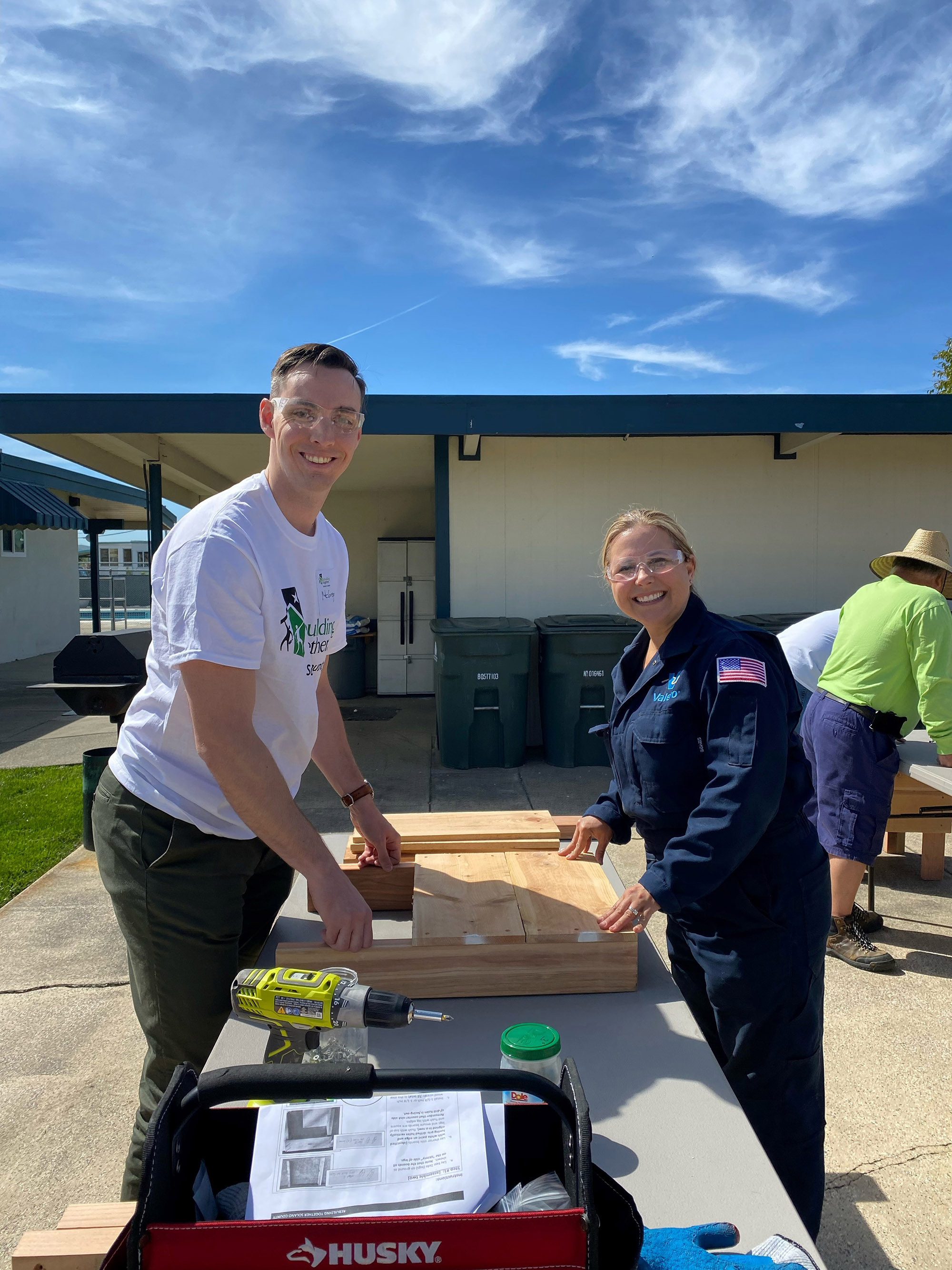 Benicia employee volunteering in the community