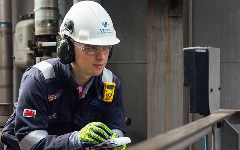 Engineer at Valero’s Pembroke Refinery
